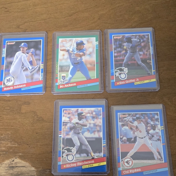 Lot Of 5 Top Player Cards - Picture 6 of 9